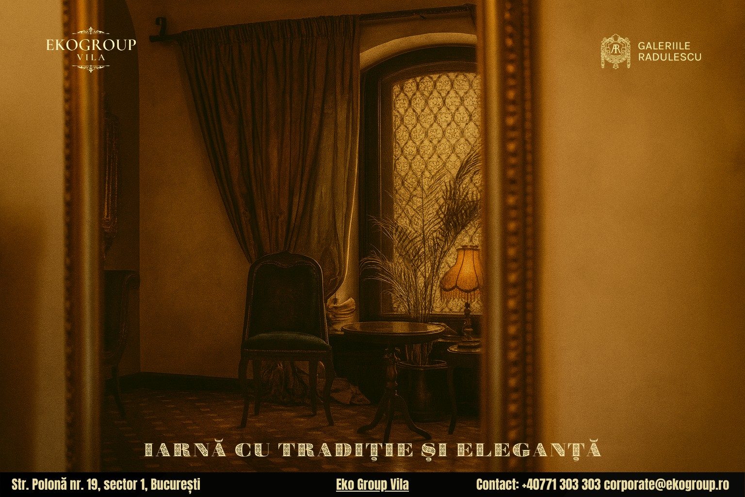 Ce este Crăciunul în anii ’30: O privire nostalgic-immersivă în viziunea interbelică a Eko Group Vila